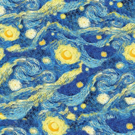 Van Gogh Starry Night 23 Pattern