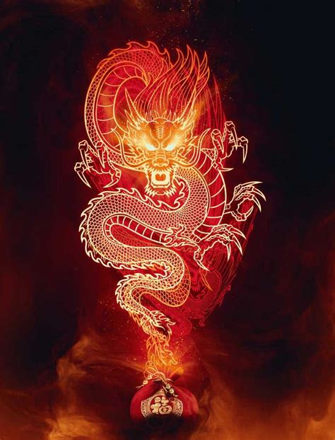 Learn How To Design A Chinese Fire Dragon In Photoshop - 123RF | Dragon ...