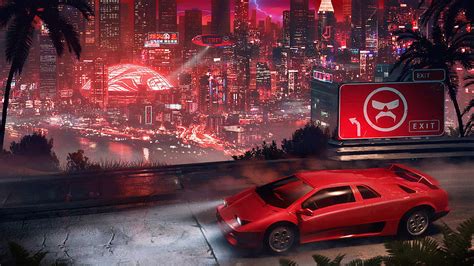 Red City , Red Skyline HD wallpaper | Pxfuel