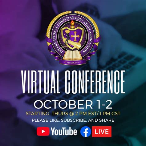 International Christian Education Association of the PAW Inc. - ICEA 2020 Virtual Conference ...