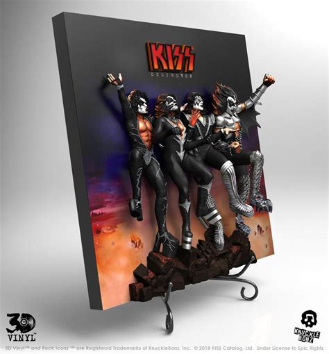 KISS (Destroyer) 3D Vinyl - Knucklebonz, Inc. | Album art, Cool album covers, Album covers