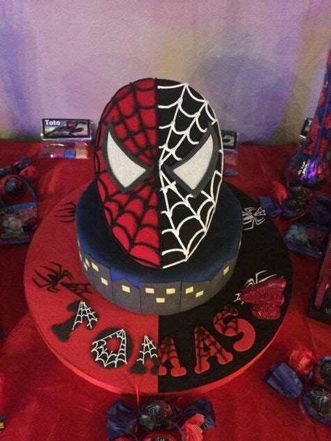 130 Spider-Man and Venom Cake Ideas | spiderman cake, cake, spiderman ...