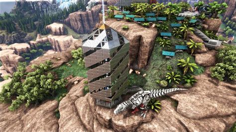 Ark survival evolved, Tek base design, Tek skyscraper | Ark survival ...