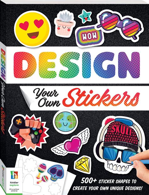 Design Your Own Stickers - Activity Books - Colouring & Activity - Children - Hinkler