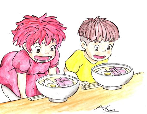 Ponyo Ham Scene by UltraDSA on DeviantArt