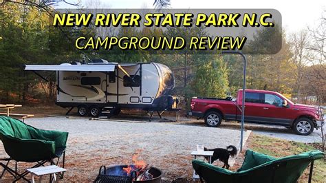 New River State Park Campground Review / North Carolina Mountain Town RV Camping - YouTube