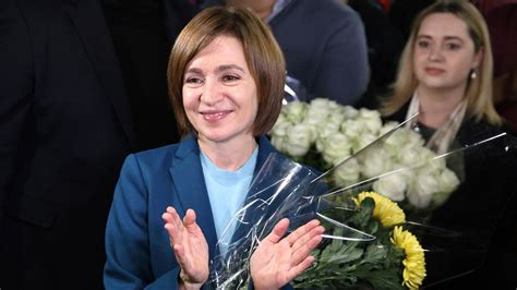 Moldova election: Maia Sandu wins 2nd term in runoff overshadowed by Russian meddling claims | CNN