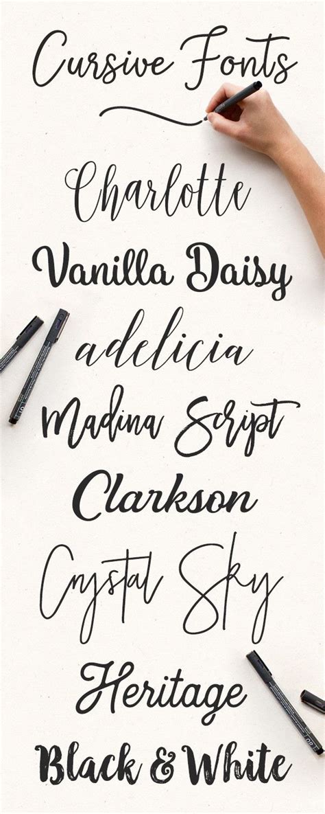 Explore 1,100+ casual, retro, or classically elegant cursive fonts on Creative Market that are ...