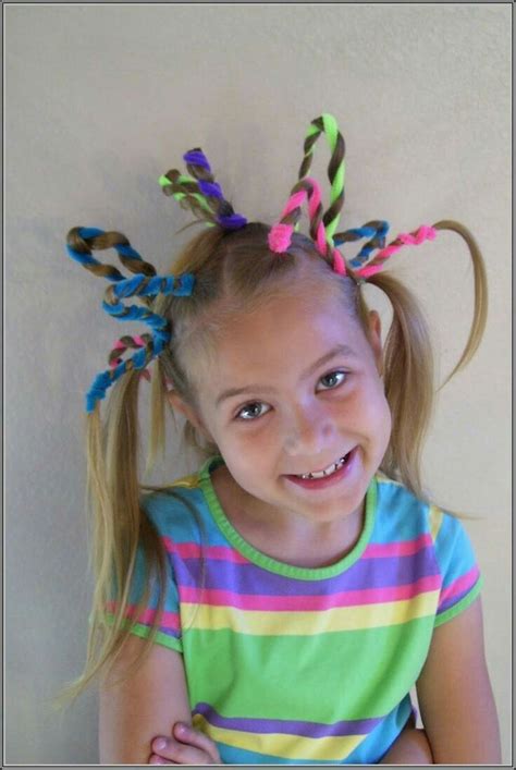 Idea for Crazy hair day at school | Wacky hair, Crazy hair day at school, Crazy hair