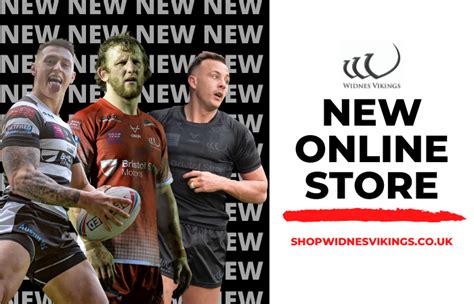 New online store launched - Widnes Vikings