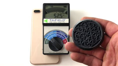 Cell Phone EMF Shield Testing with TriField Meter - YouTube