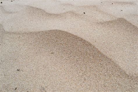 Texture of River Sand in Close-up. Background of Sand. Stock Photo ...