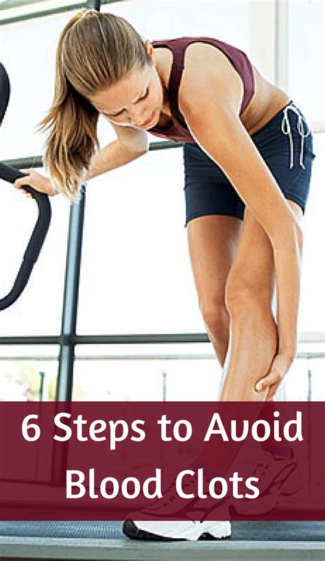 6 Steps to Avoid Blood Clots of Deep Vein Thrombosis | Blood, Remedies and Exercises