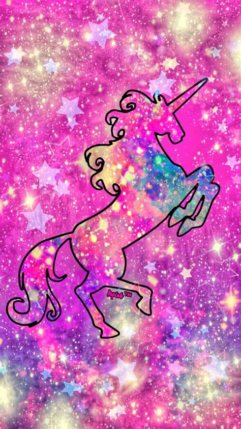 Unicorn Dream Galaxy Wallpaper #androidwallpaper #iphonewallpaper #wallpaper #galaxy #cute # ...