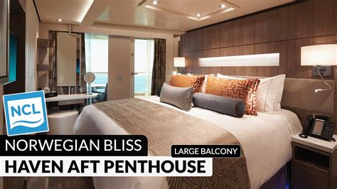 Norwegian Bliss | Haven Aft-Facing Penthouse with Large Balcony Full Tour & Review 4K | Category ...