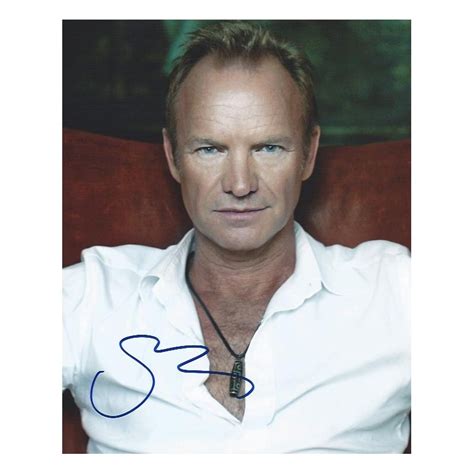 STING Autograph