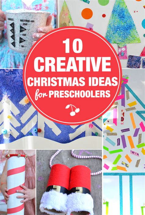 10 Creative Christmas Art Activities for Preschoolers - Meri Cherry