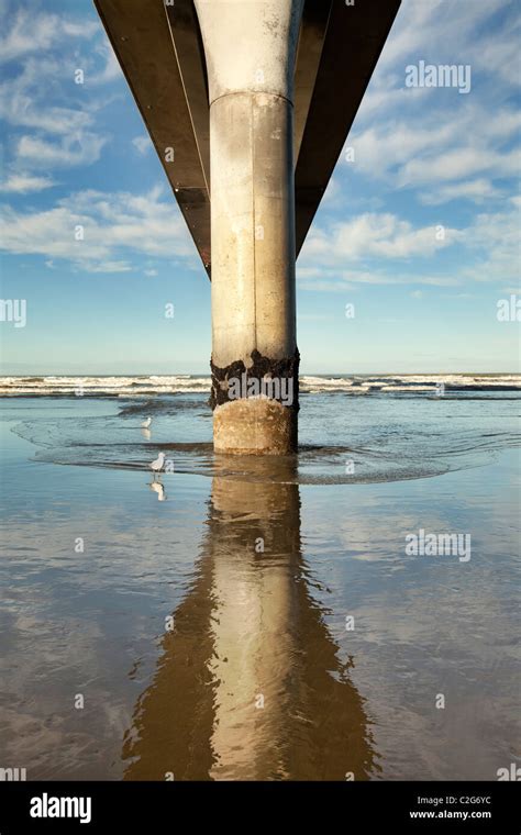 New Brighton Pier Stock Photo - Alamy