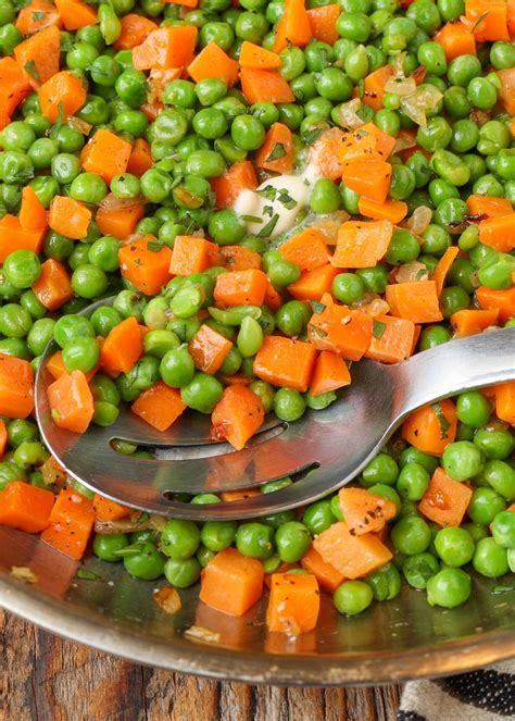 Peas and Carrots - Vegetable Recipes