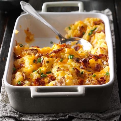 Loaded Twice-Baked Potato Casserole Recipe | Taste of Home