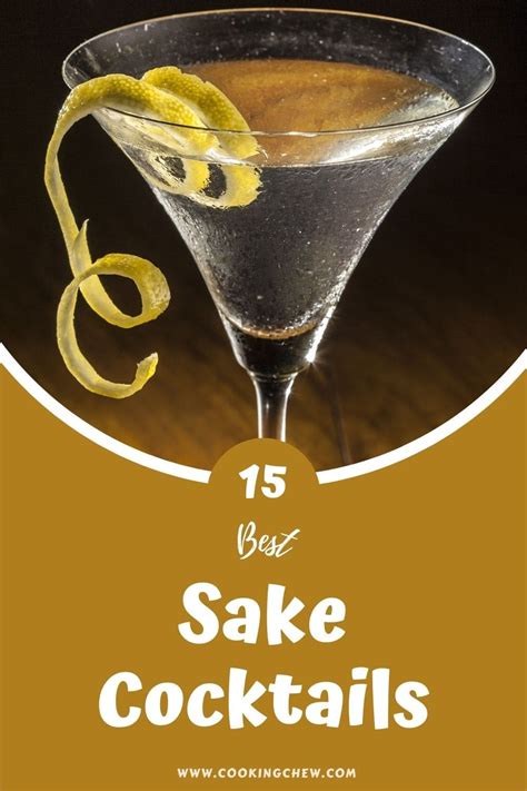 15 Best Sake Cocktails