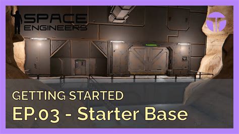 Getting Started - Ep. 03: Building a Underground Base - Space Engineers 2021 - YouTube