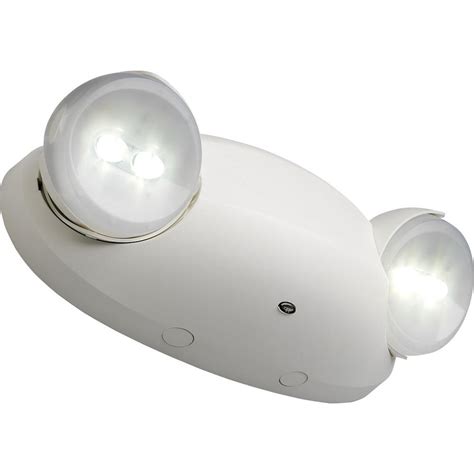 Lithonia Lighting Quantum White Thermoplastic LED Emergency Lighting ...