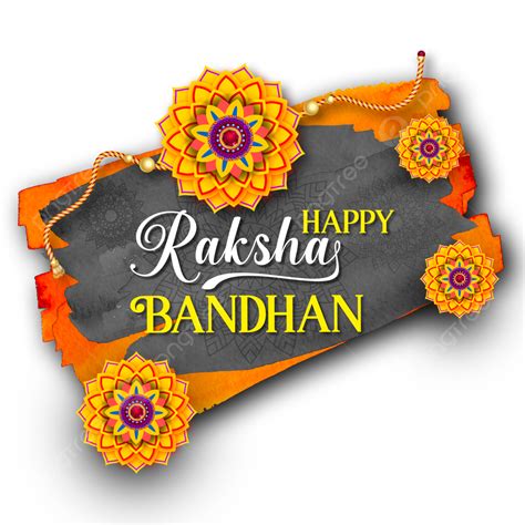 Rakhi Bandhan PNG Transparent, Decorative Rakhi For Raksha Bandhan Free ...