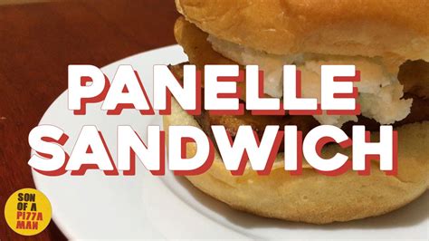 Panelle Sandwich Recipe - YouTube