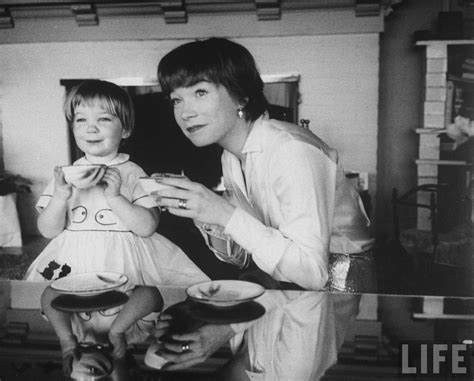 Actress Shirley MacLaine and 2 1/2 year old daughter Sachi Parker ...