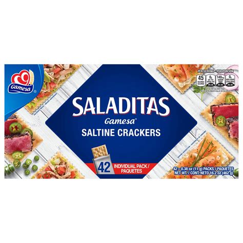 Gamesa Saladita Saltine Crackers - Shop Crackers & breadsticks at H-E-B