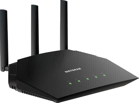 Customer Reviews: NETGEAR AX1800 Wi-Fi 6 Router Black RAX10-100NAS ...