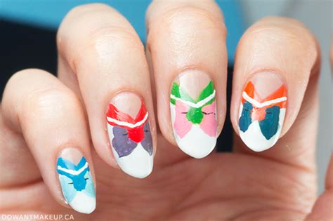 Sailor Moon nail art | Do Want Makeup