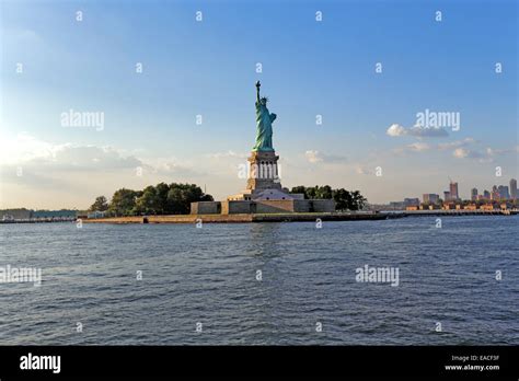 Statue of Liberty New York harbor Stock Photo - Alamy