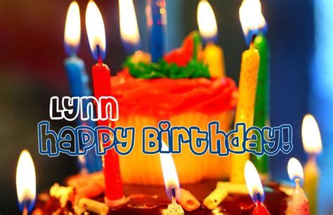 Happy Birthday Lynn image.