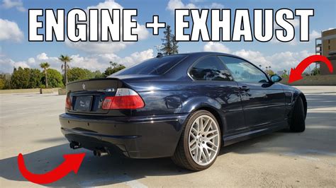 E46 BMW M3 Engine and Exhaust Noise | Just Drive - YouTube