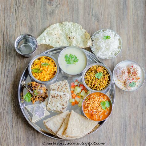 Gujarati (Jain) Thali - Herbivore Cucina