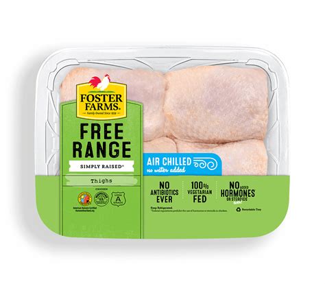 Free Range Chicken Thighs - Products - Foster Farms