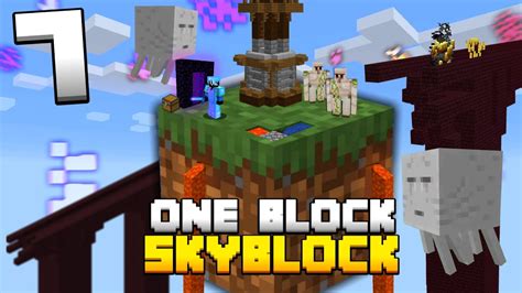 Minecraft Skyblock, But You Only Get ONE BLOCK (#7) - YouTube