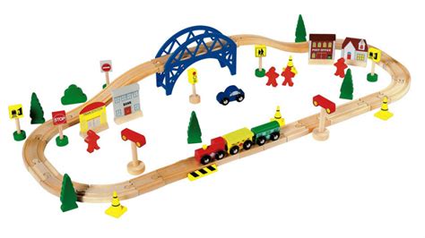 Chad Valley 60 Piece Wooden Train Set £10.39 Using Code @ Argos (Expired)