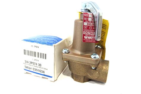 NEW WATTS 174A WATER PRESSURE RELIEF VALVE MODEL M3 - SB Industrial Supply, Inc.