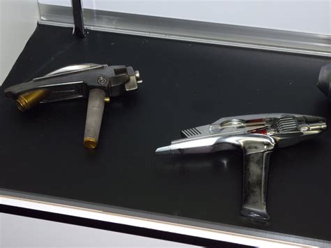 Original movie props from the new Star Trek movie - weapons and communicators - Star Trek (2009 ...