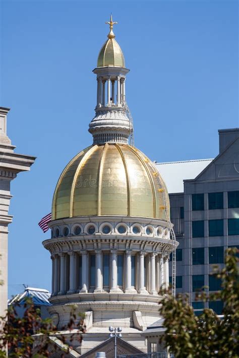 New Jersey State Capitol Building in Trenton Stock Photo - Image of ...