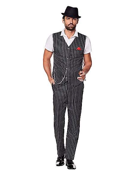 Adult Mr. Mob Gangster Costume - Spirithalloween.com