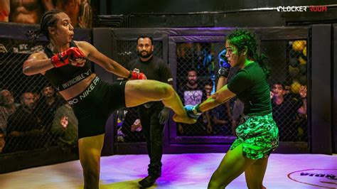 Vaishnavi Gandhi (Maharashtra) vs. Sreejitha (Kerala) | MMA Fight ...