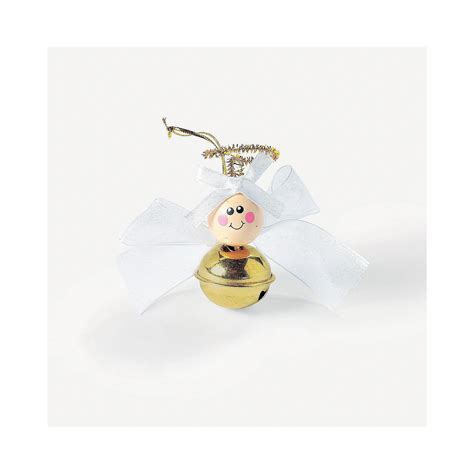 Jingle Bell Angel Ornament Craft Kit - Discontinued | Kids christmas ornaments, Ornament crafts ...