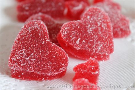 Heart Shaped Valentine Gummies » Dragonfly Designs