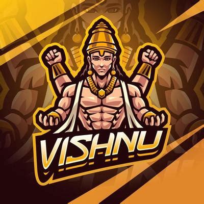 Lord Vishnu Vector Art, Icons, and Graphics for Free Download