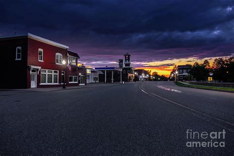 Our Town Gwinn Michigan Photograph by Upper Peninsula Photography - Fine Art America