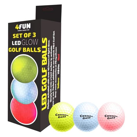 LED GLOW IN THE DARK GOLF BALLS – Jungle Gyms Canada